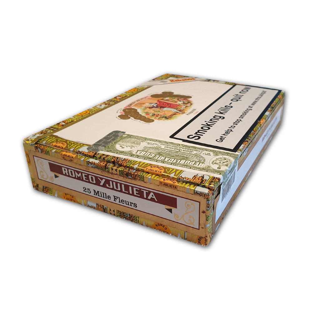 Romeo y Julieta Mille Fleur Cigar Box of 25 Romeo y Julieta Mille Fleur Cigar Box of 25